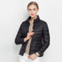 FRAUEN LANGARM STEPPJACKE | KUSCHELIG WARM